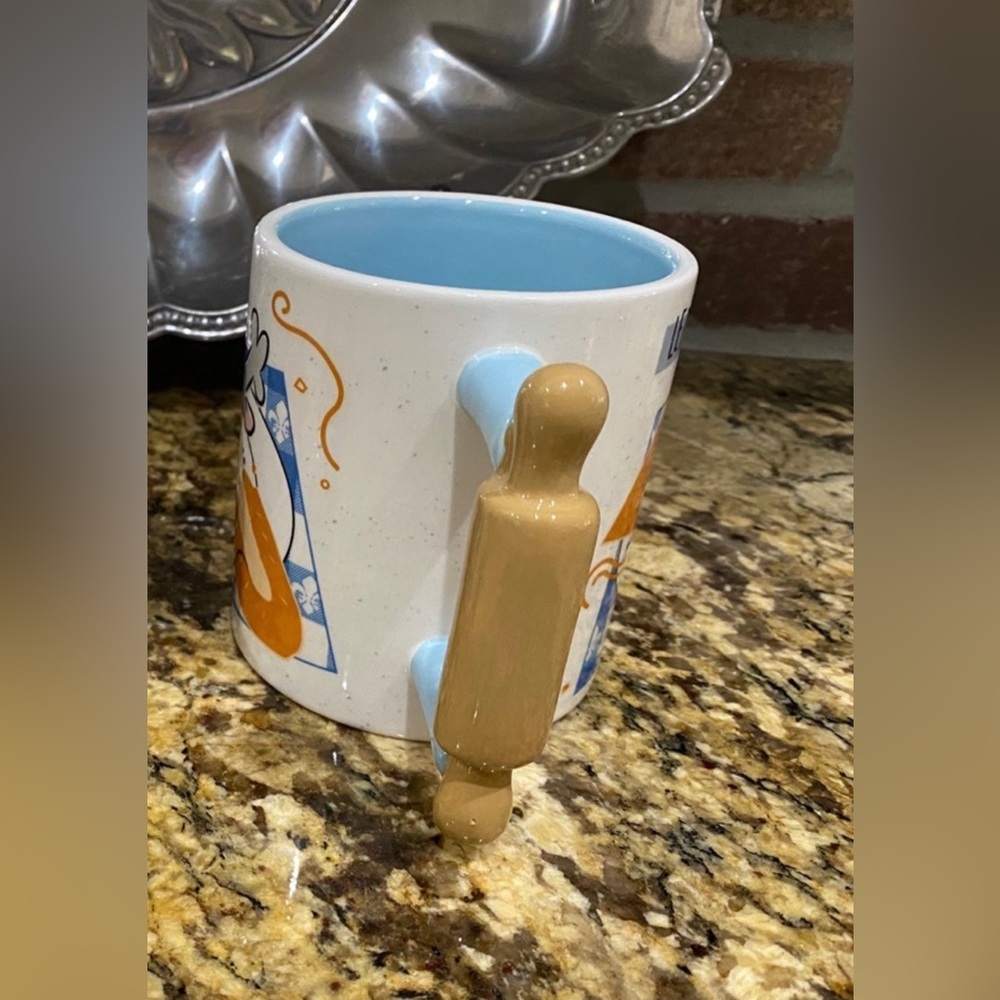 Disney Ratatouille Le Petit Chef Mug - Rolling Pin Handle NEW - Picture 2 of 4